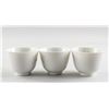 Image 2 : 3 Chinese Porcelain Peony Cups with Qianlong Mark