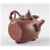 Image 1 : Chinese Zisha Lotus Teapot Signed ZHOU JINGZHEN