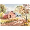 Image 1 : EDWARD GARBELY American 1908-1999 Watercolor