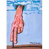 Image 1 : Attr. PHILIP GUSTON American 1913-1980 Oil Canvas