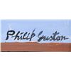 Image 4 : Attr. PHILIP GUSTON American 1913-1980 Oil Canvas