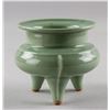 Image 2 : Chinese Celadon Porcelain Tripod Censer