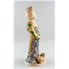 Image 2 : Chinese Tang Style Sancai Pottery Woman Statue