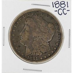 1881-CC $1 Morgan Silver Dollar Coin