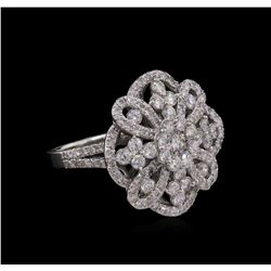 14KT White Gold 1.78 ctw Diamond Ring