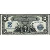 Image 1 : 1899 $2 Mini-Porthole Silver Certificate Note