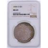 Image 1 : 1904-O $1 Morgan Silver Dollar Coin NGC MS65 Amazing Toning