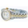 Image 6 : Rolex Ladies Two Tone 14K MOP String Diamond Datejust Wristwatch