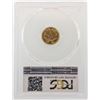 Image 2 : 1854 $1 Indian Princess Head Gold Dollar Coin PCGS AU Details
