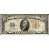 Image 1 : 1934A $10 Silver Certificate WWII Emergency North Africa Note