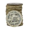 Image 2 : Roll of (20) 1958-D Brilliant Uncirculated Franklin Half Dollar Coins
