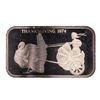 Image 1 : 1974 Thanksgiving Madison Mint 1 oz .999 Fine Silver Art Bar