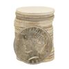 Image 1 : Roll of (20) Brilliant Uncirculated 1923 $1 Peace Silver Dollar Coins