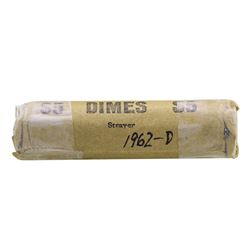 Roll of (50) 1962-D Brilliant Uncirculated Roosevelt Dimes