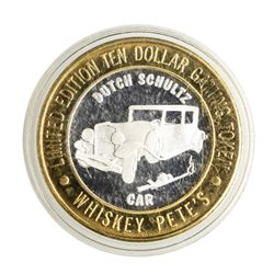 .999 Silver Whiskey Pete's Casino Primm, Nevada $10 Limited Edition Gaming Token