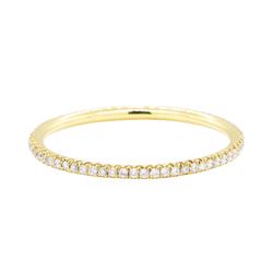 18KT Yellow Gold 0.25 ctw Diamond Eternity Ring