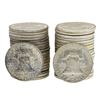 Image 2 : Lot of 1963 & 1963-D Brilliant Uncirculated Franklin Half Dollar Rolls