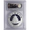 Image 2 : 2011 China Silver Panda Coin PCGS MS70