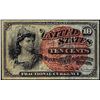 Image 1 : March 3, 1863 Ten Cents Fourth Issue Fractional Currency Note