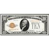 Image 1 : 1928 $10 Gold Certificate Note