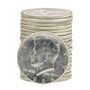 Image 1 : Roll of (20) 1964 Brilliant Uncirculated Kennedy Half Dollars