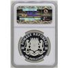 Image 2 : 2014 Somalia 100 Shillings African Wildlife Elephant Silver Coin NGC MS69 ER