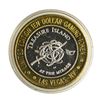 Image 2 : .999 Silver Treasure Island Las Vegas, Nevada $10 Casino Limited Edition Gaming