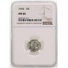 Image 1 : 1945 Mercury Dime Coin NGC MS66