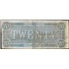 Image 2 : 1864 $20 Confederate States of America Note