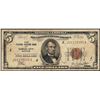 Image 1 : 1929 $5 Federal Reserve Bank Note Kansas City, MO