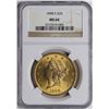Image 1 : 1898-S $20 Liberty Head Double Eagle Gold Coin NGC MS64