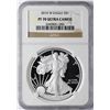 Image 1 : 2010-W $1 American Silver Eagle Proof Coin NGC PF70 Ultra Cameo