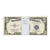 Image 1 : Lot of (37) 1953A/B $5 Silver Certificate Notes