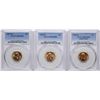 Image 1 : Lot of 1937-D, 1958-D, & 1960-D Small Date Lincoln Wheat Cent Coins PCGS MS65RD