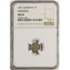 Image 1 : 1681 Germany Nurnberg Pfennig Coin NGC MS62