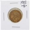 1911-S $5 Indian Head Half Eagle Gold Coin