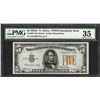 Image 1 : 1934A $5 North Africa WWII Emergency Issue Note Fr.2307 PMG Choice Very Fine 35