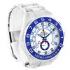 Image 3 : Rolex Yachtmaster II Stainless Steel Blue Bezel Mens Watch
