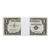 Image 1 : Pack of (100) Consecutive 1957 $1 Silver Certificate Notes