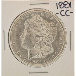 1881-CC $1 Morgan Silver Dollar Coin