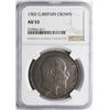 Image 1 : 1902 Great Britain Crown Silver Coin NGC AU53