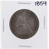 Image 1 : 1854 Seated Liberty Half Dollar Coin