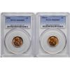 Image 1 : Lot of 1954 & 1954-S Lincoln Wheat Cent Coins PCGS MS65RD