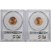 Image 2 : Lot of 1954 & 1954-S Lincoln Wheat Cent Coins PCGS MS65RD