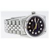 Image 6 : Rolex Men's Stainless Steel 36MM Black Diamond Datejust Wristwatch