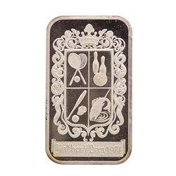 1974 Fathers Day Madison Mint 1 oz .999 Fine Silver Art Bar