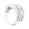 Image 4 : 14KT White Gold Ladies 2.60 ctw Diamond Ring