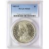 Image 1 : 1883-O $1 Morgan Silver Dollar Coin PCGS MS63