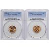 Image 1 : Lot of (2) 1958-D Lincoln Wheat Cent Coins PCGS MS66RD