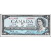 Image 1 : 1954 $5 Bank of Canada Note